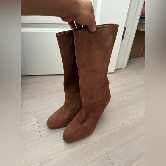 Seychelles Womens Size 10 M Brown Suede Zip Boots - Picture 3 of 8